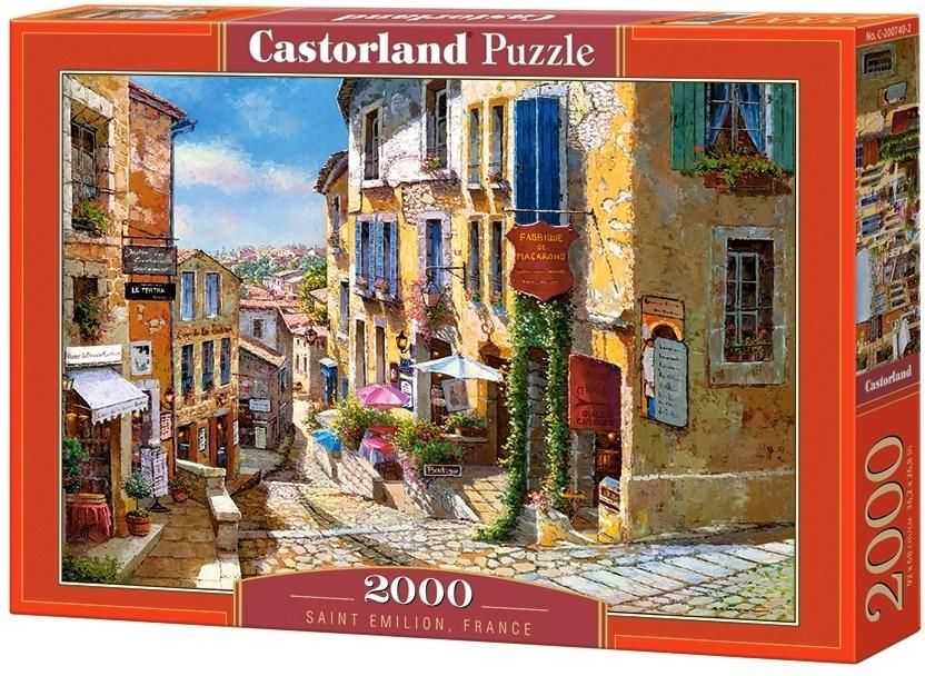 Castorland Puzzle 2000 Saint Emilion puzle, puzzle