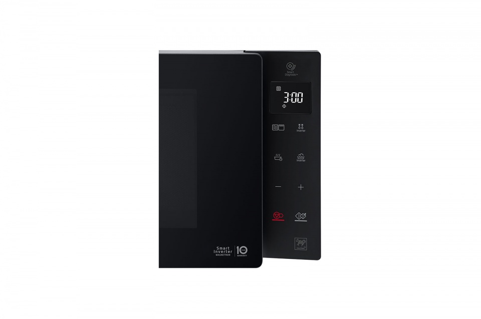 LG MH6535GIS 25 L, Grill, Touch control, 1700 W, Black, Brīvi stāvošs, Defrost function Mikroviļņu krāsns