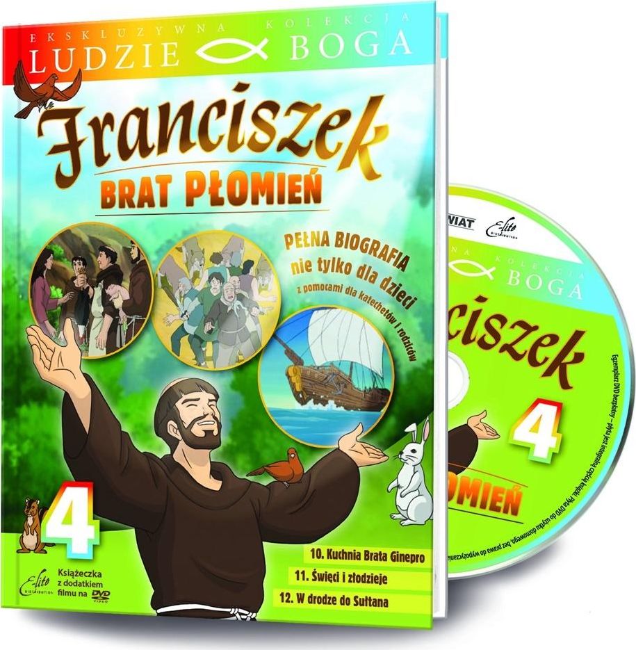 Ludzie Boga. Sw. Franciszek. Brat Plomien cz.4 DVD 354154 (9788365405128)