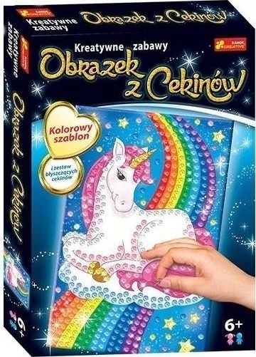 Ranok Picture with Sequins. Unicorn (poļu valodā) konstruktors