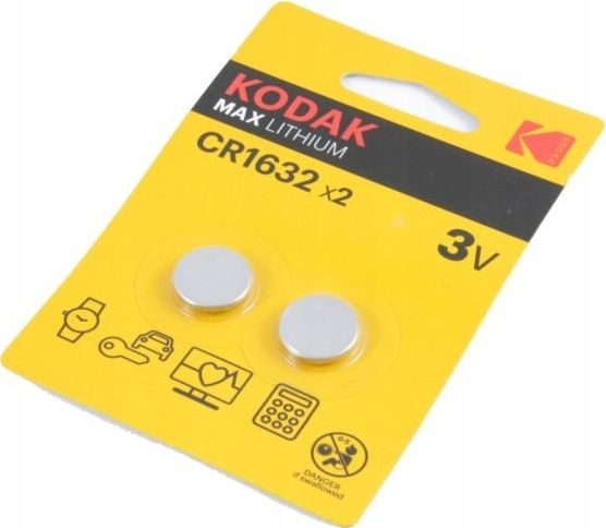 Kodak Battery Max CR1632 2 pcs. Baterija