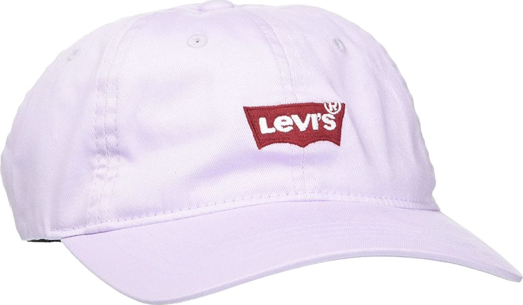 Levi`s Levi's Ladies Mid Batwing Baseball Cap 232454-6-47 fioletowe One size 232454-6-47 (7613417533165)