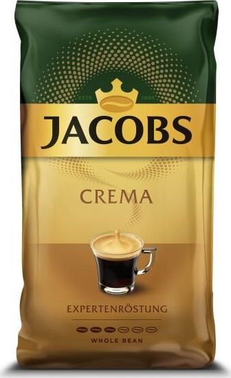 Kawa ziarnista Jacobs Crema 1 kg SPK550 (8711000539217) piederumi kafijas automātiem