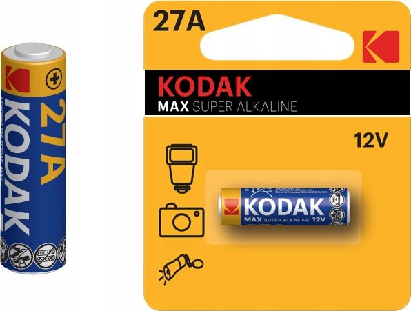 Kodak Bateria Max A27 1 szt. SB5574 (887930414370) Baterija