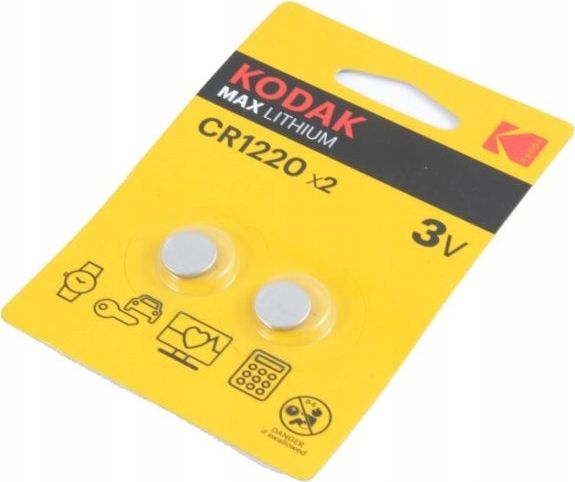 Kodak Bateria Max CR1220 2 szt. Baterija