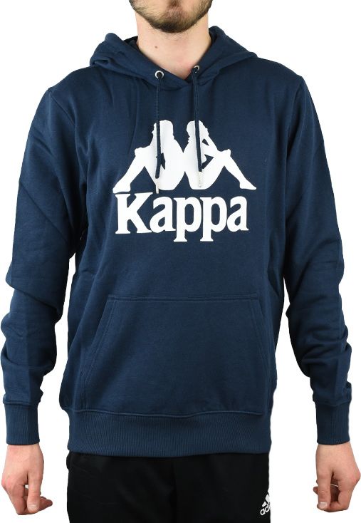 Kappa Bluza meska Taino Hooded granatowa r. XL (705322-821) 705322-821 (4056142342146)