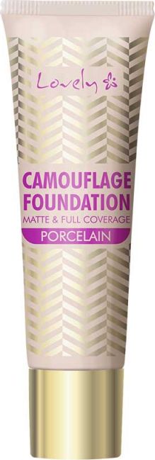 Lovely Camouflage Foundation Matt & Full Coverage 1 Porcelain 25g 5901801644088 (5901801644088) tonālais krēms