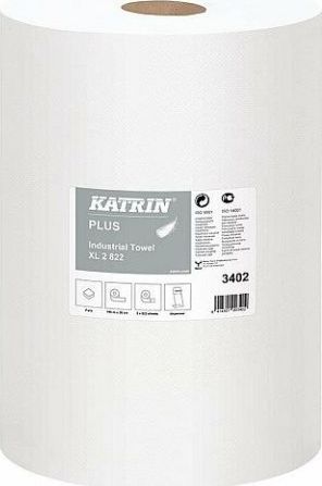 Katrin KATRIN Czysciwo PLUS XL 2 , bialy 2- warstwy 260mmx180m KR0191 (6414301003402)