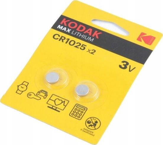 Kodak Bateria Max CR1025 2 szt. SB5285 (887930417722) Baterija