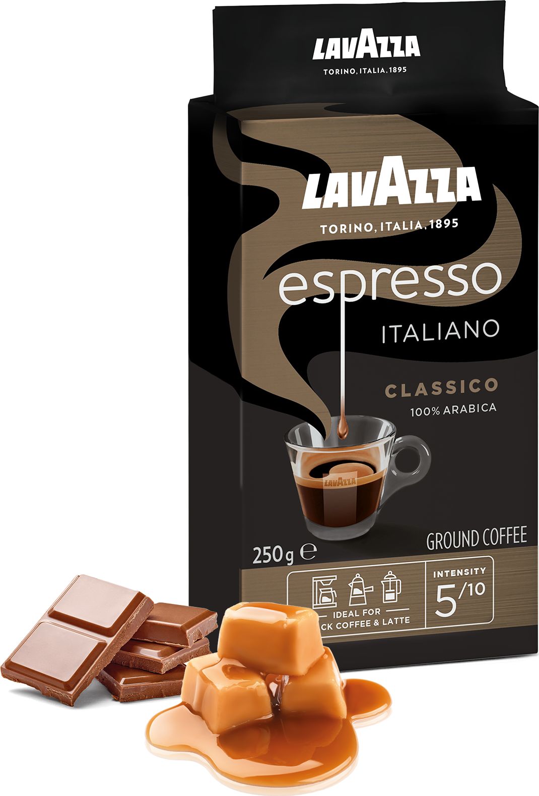 Lavazza Caffe Espresso Classico 250g 6263696 (8000070012837) piederumi kafijas automātiem
