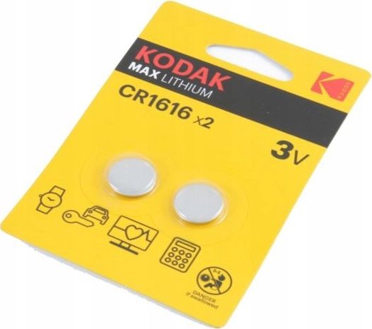 Kodak Bateria Max CR1616 2 szt. SB5290 (887930417746) Baterija