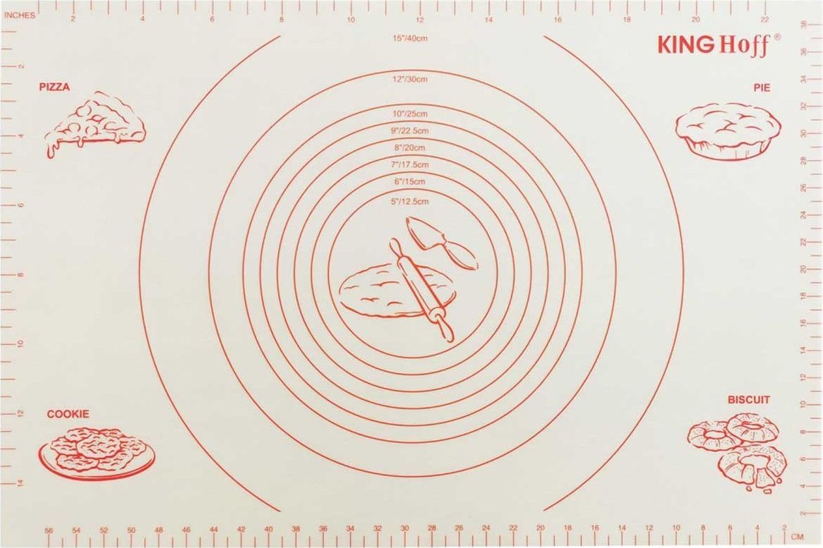 KingHoff CABINET SILICONE MAT 60x40cm KH-1537 Virtuves piederumi