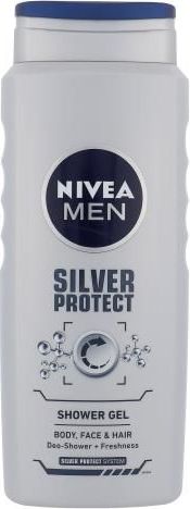 Nivea Men Silver Protect Zel pod prysznic 500ml 0180815 (4005900122049) kosmētika ķermenim