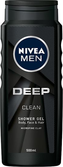 Nivea Zel pod prysznic Deep Clean 500 ml 0184092 (5900017062266) kosmētika ķermenim