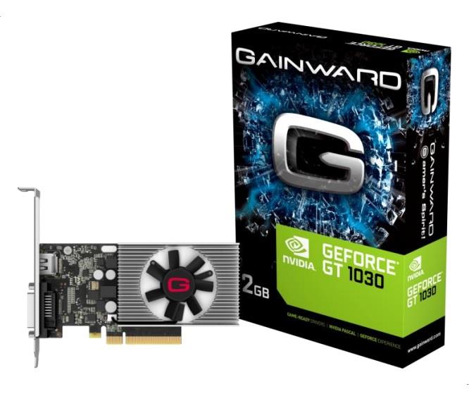 Gainward GeForce GT 1030, 2GB DDR4, HDMI, DVI video karte