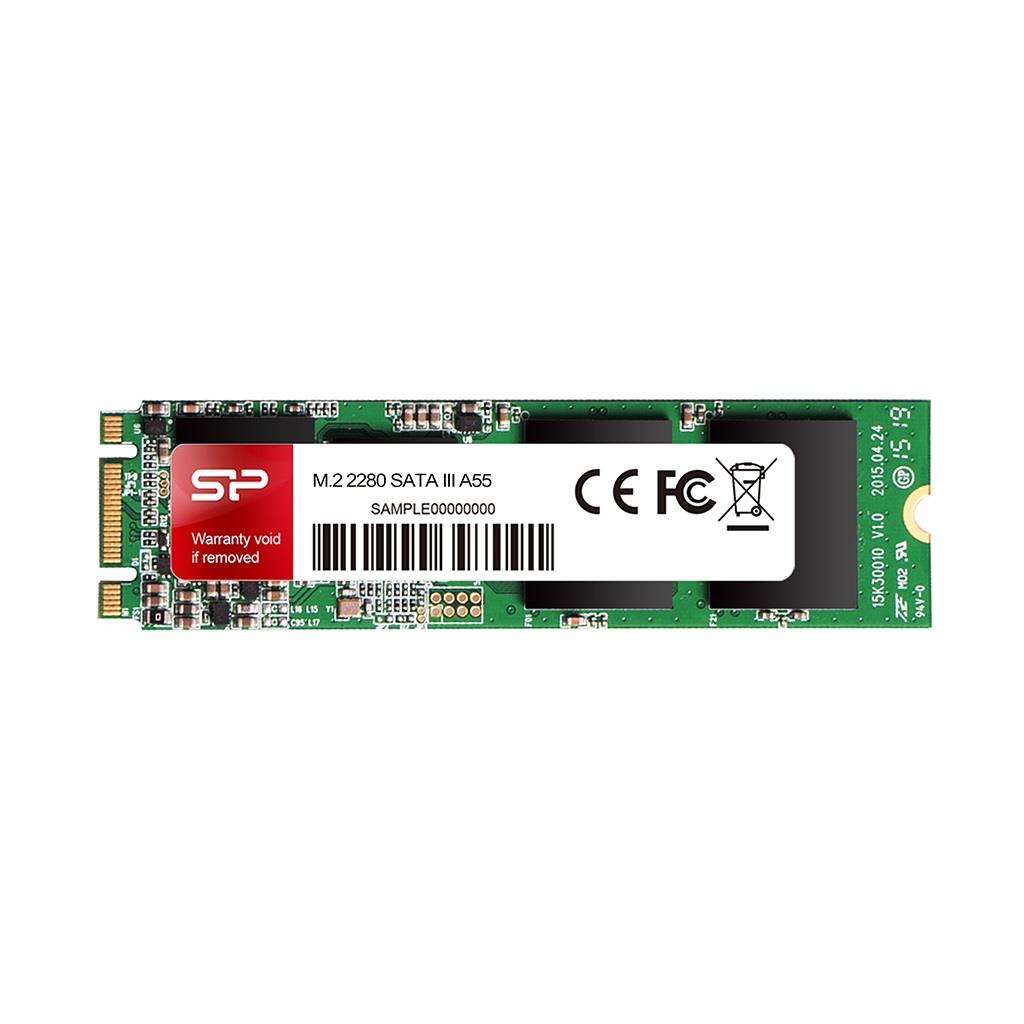 Silicon Power SSD A55 512GB, M.2 SATA, 560/530 MB/s SSD disks