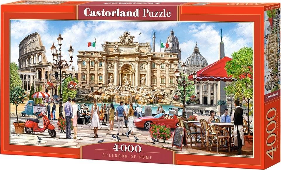 Castorland Puzzle 4000 Splendor Rzymu 352448 (5904438400270) puzle, puzzle