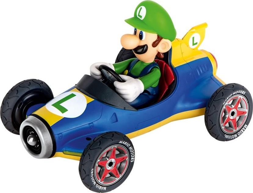 Carrera RC Mario Kart mach 8 Luigi 2.4GHz Radiovadāmā rotaļlieta