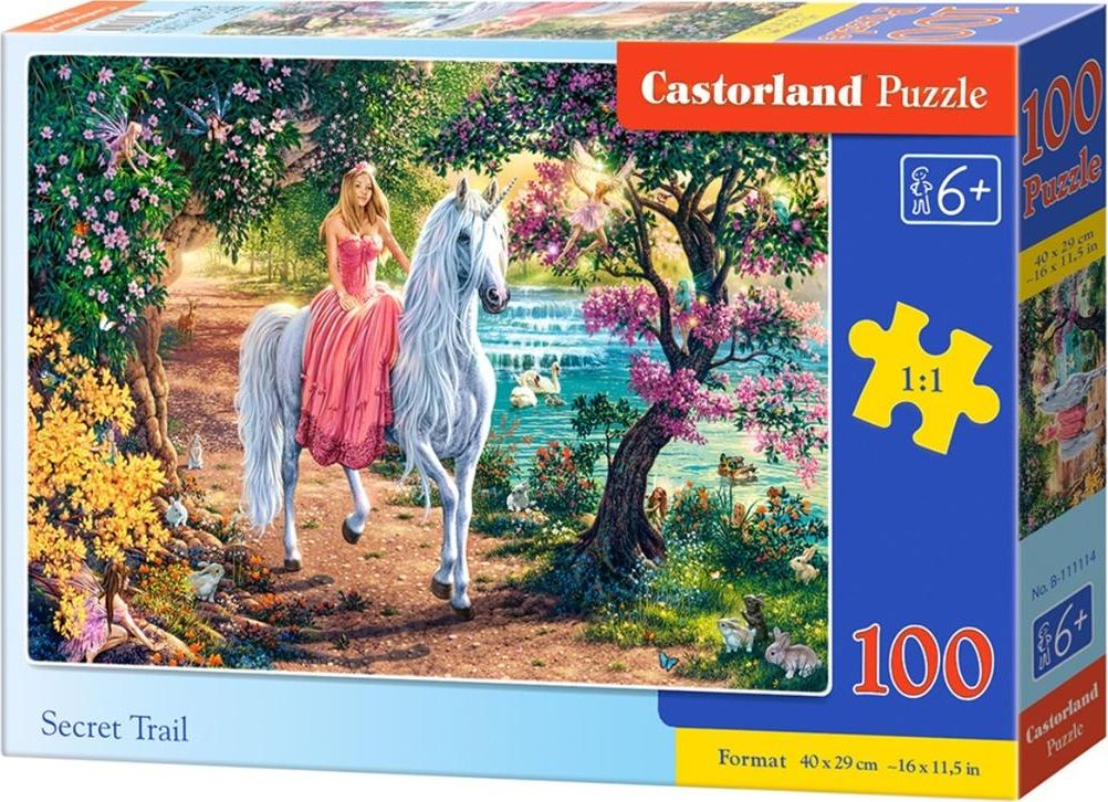 Castorland Puzzle 100 Secret Trail CASTOR 342918 (5904438111114) puzle, puzzle