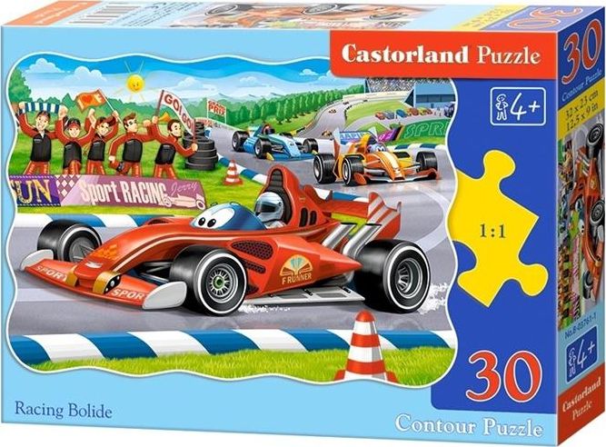 Castorland Puzzle 30 Racing Bolide CASTOR puzle, puzzle