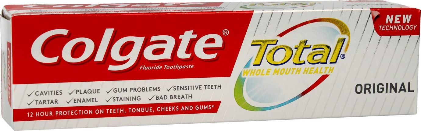 Colgate Pasta do zebow Total Original 75ml 326715 (8718951226715) mutes higiēnai