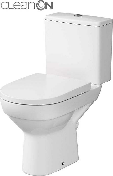 Zestaw kompaktowy WC Cersanit City 67 cm bialy (K35-035) 5902115727160 (5902115727160)