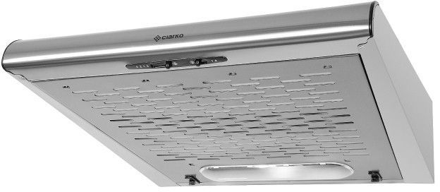 Cooker hood under-cabinet CIARKO ZRD 60 (186 m3/h; 600 mm; inox color) Tvaika nosūcējs