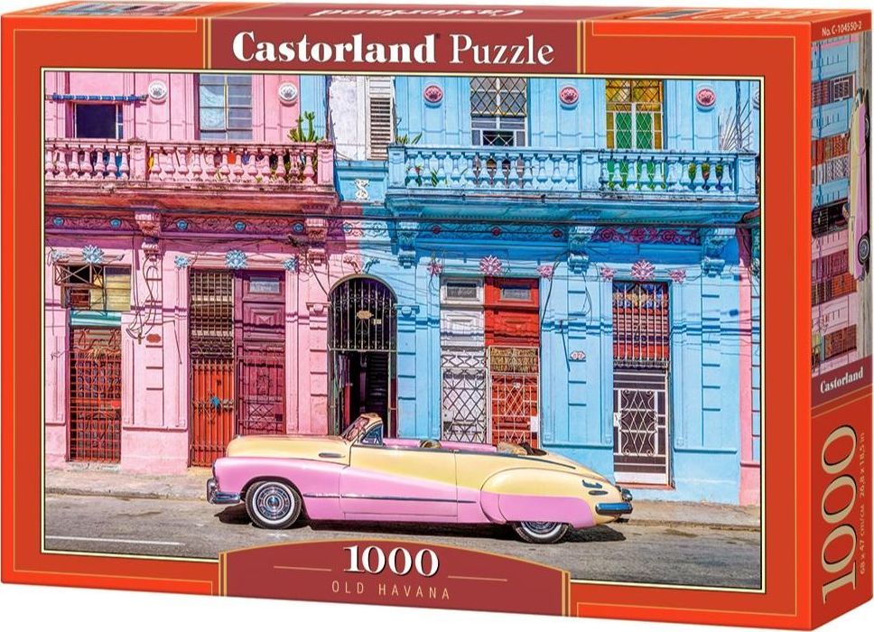 Castorland Puzzle 1000 Old Havana CASTOR 345919 (5904438104550) puzle, puzzle