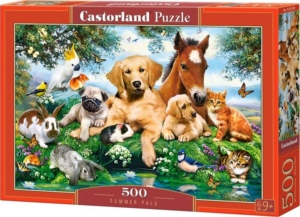 Castorland Puzzle 500 Summer Pals CASTOR puzle, puzzle