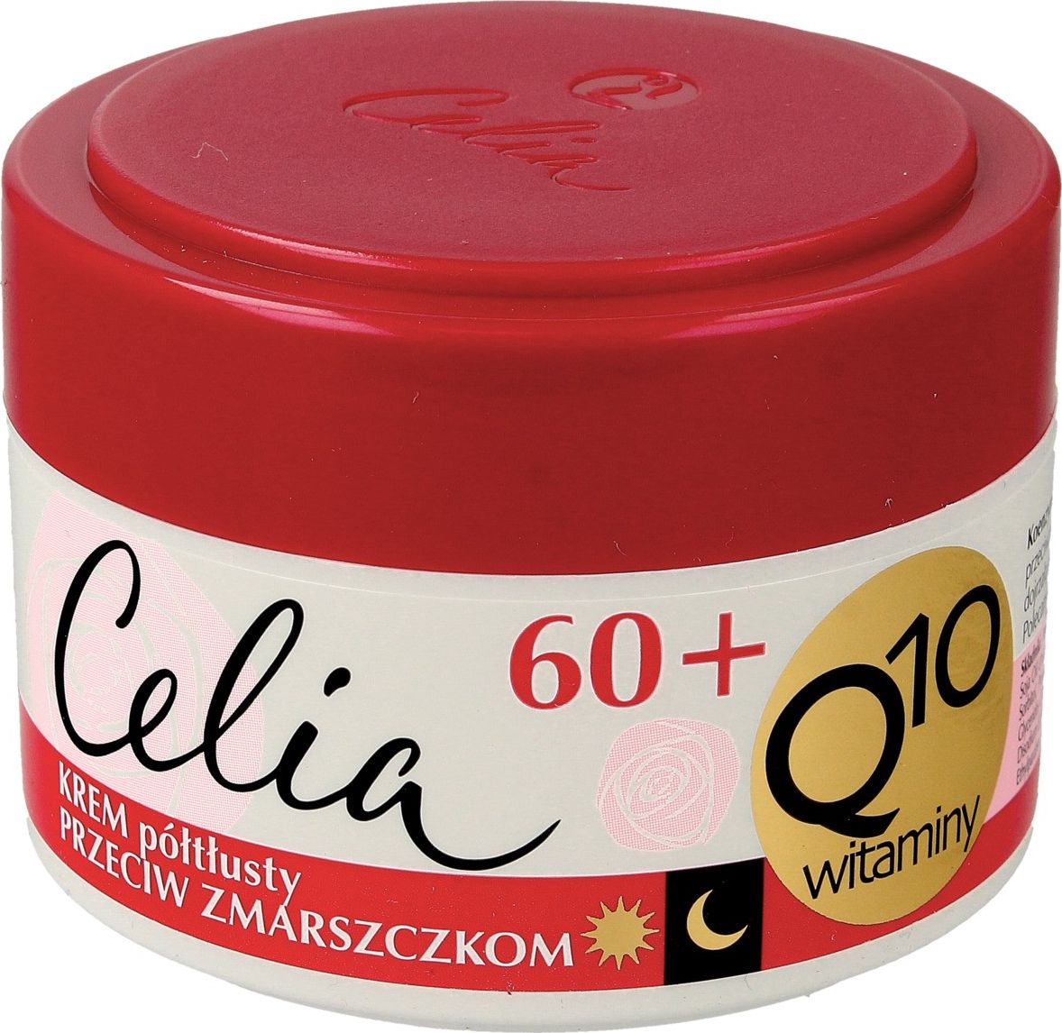 Celia Krem do twarzy Q10 Witaminy 60+ przeciwzmarszczkowy 50ml 79222 (5900525059222) kosmētika ķermenim