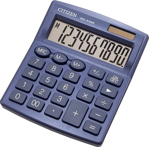 CITIZEN SDC-810NR OFFICE CALCULATOR, 10-DIGIT, 127X105MM kalkulators