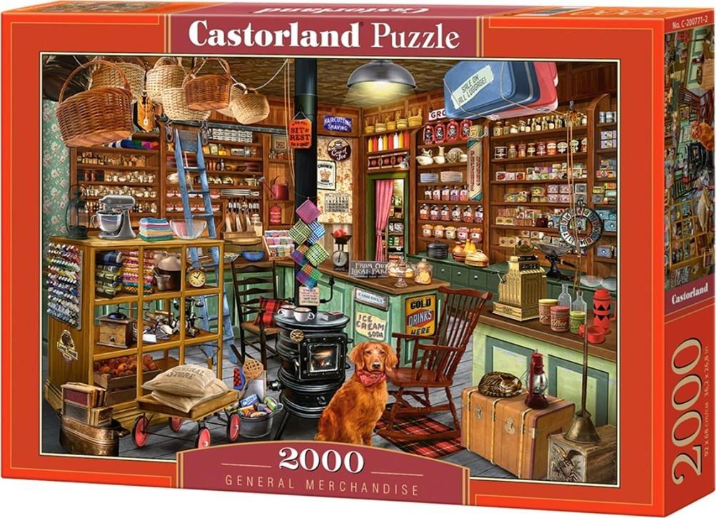 Castorland Puzzle 2000 General Merchandise puzle, puzzle