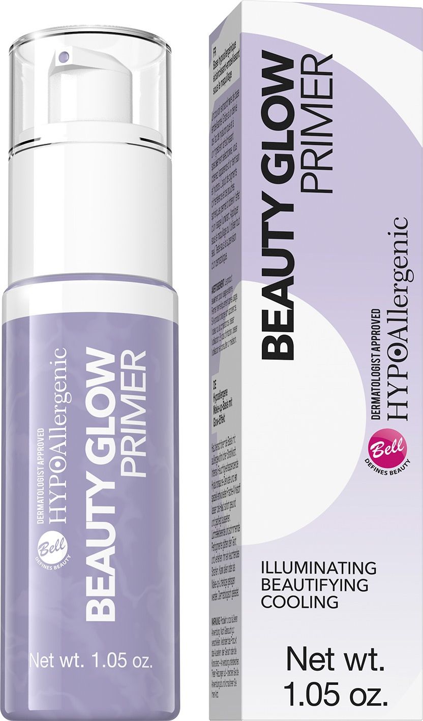 Bell Hypoallergenic Baza pod makijaz rozswietlajaco-upiekszajaca Beauty Glow Primer 1szt 834762 (5902082524762)