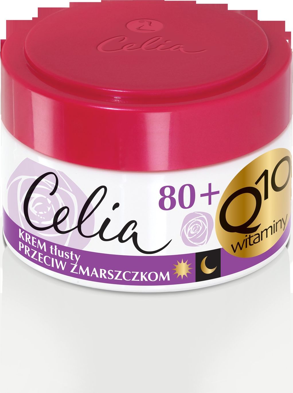 Celia Krem do twarzy Q10 Witaminy 80+ przeciwzmarszczkowy 50ml 79246 (5900525059246) kosmētika ķermenim