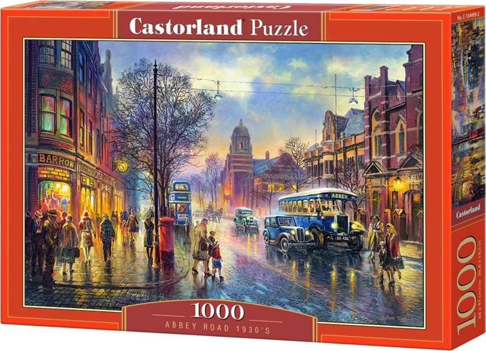 Castorland Puzzle 1000 Abbey Road 1930's CASTOR 341398 (5904438104499) puzle, puzzle