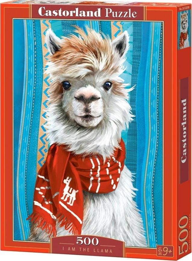 Castorland Puzzle 500 I am the lama CASTOR 342861 (5904438053308) puzle, puzzle