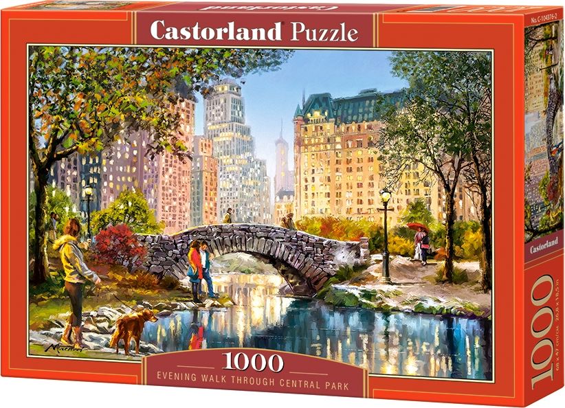 Castorland Puzzle Central Park 1000 elementow 341397 (5904438104376) puzle, puzzle