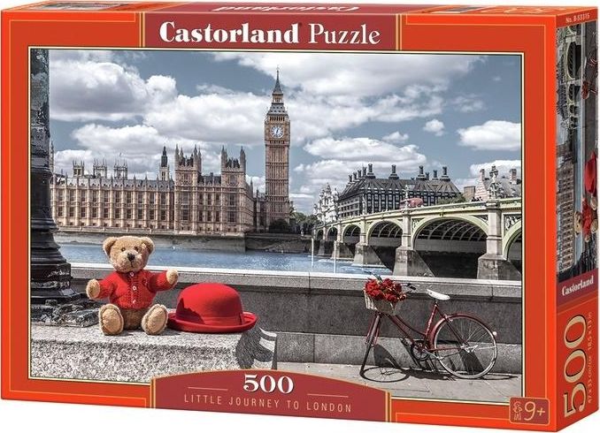 Castorland Puzzle 500 Mala wycieczka do Londynu 355686 (5904438053315) puzle, puzzle