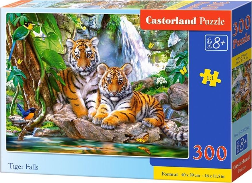 Castorland Puzzle 300 Tiger Fails CASTOR 342935 (5904438030385) puzle, puzzle