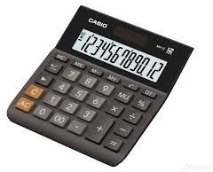 Kalkulator Casio MH 12 BK-S (MH-12) MH-12 (4971850091301) kalkulators