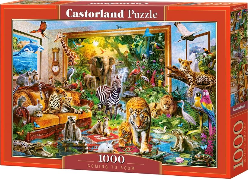 Castorland Puzzle Coming to Room 1000 elementow 341401 (5904438104321) puzle, puzzle