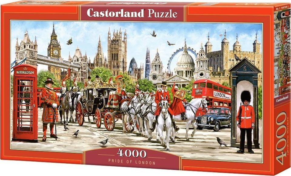 Castorland Puzzle 4000 Duma Londynu 352455 (5904438400300) puzle, puzzle