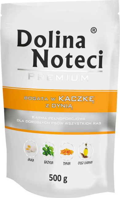 Dolina Noteci Premium bogata w kaczke z dynia 500g 5900842015789 (5902921300823) barība suņiem