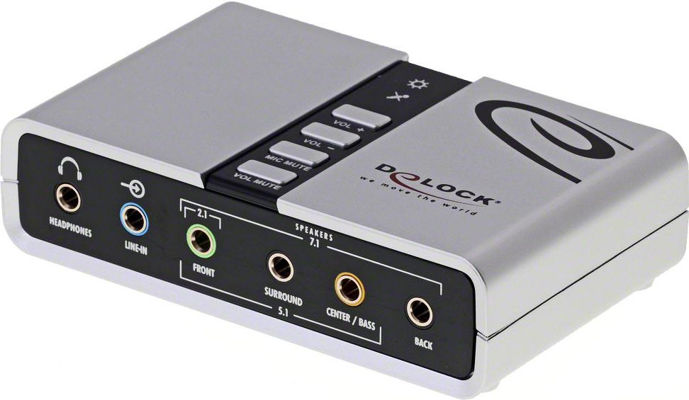 Delock Soundbox Delock USB Sound 7.1 - 61803 skaņas karte