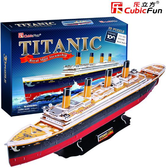 Cubicfun PUZZLE 3D Titanic Big - T4011H puzle, puzzle