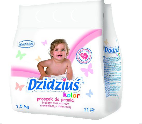 Dzidzius  Proszek do prania bielizny, odziezy niemowlecej Kolor 1,5kg 803600 (5900133003600) Sadzīves ķīmija