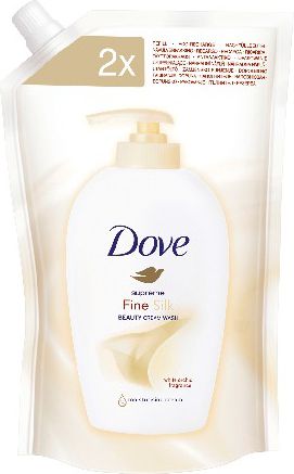 Dove  Supreme Fine Silk Mydlo w plynie zapas - 663792 663792 (8717163573792)