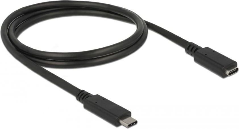 USB 3.1 Extension cable 3.1 1m black adapteris