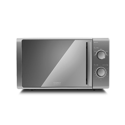 Caso Microwave oven M20 EASY Free standing, 20 L, 700 W, Silver Mikroviļņu krāsns