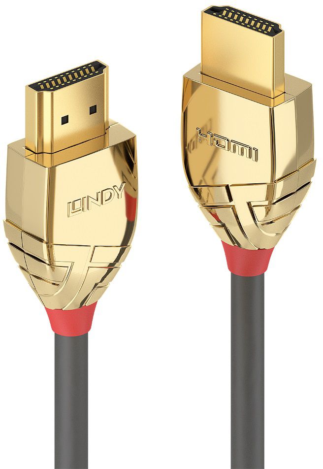 HDMI High Speed Kabel 3.00m, Gold Line kabelis, vads